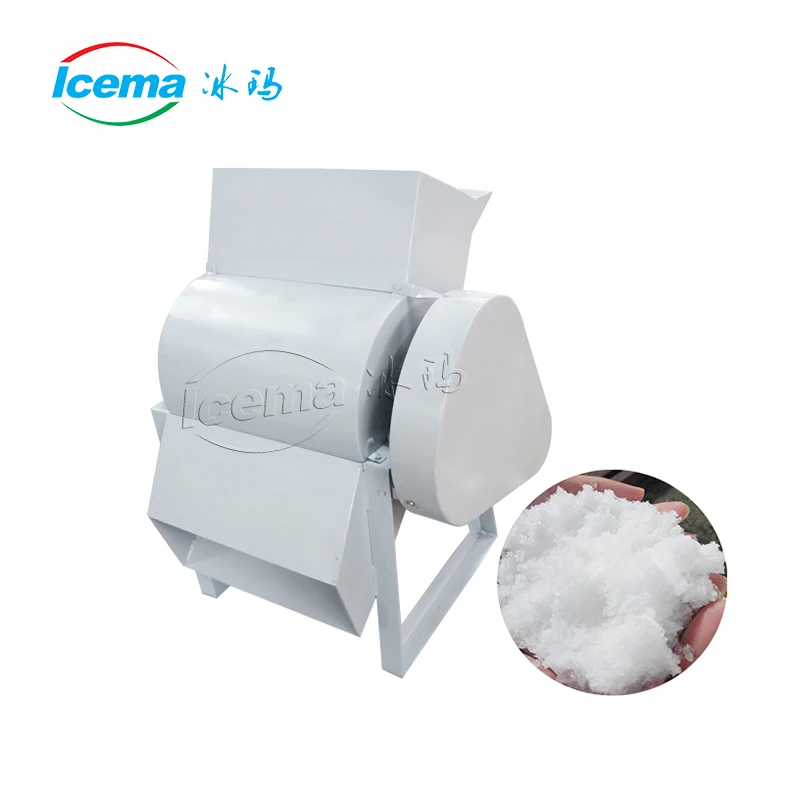 Hot sale commercial electric automatic ice crusher in Denmark