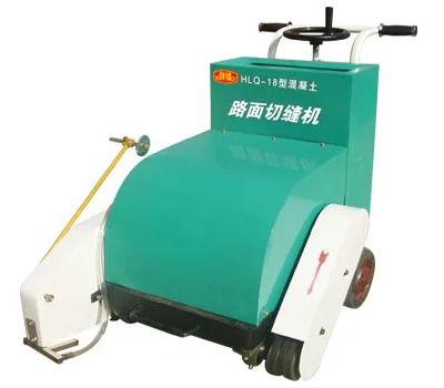 7.5KW electric powered HQL18 concrete road cutter, road cutter distributor