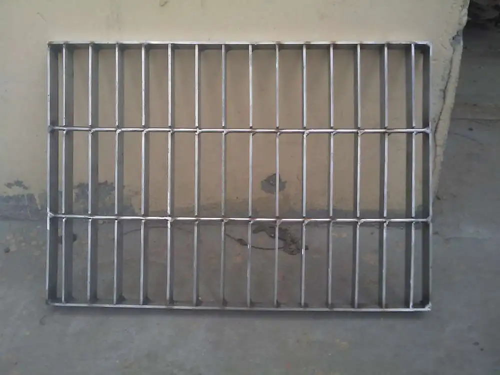 High quality hot dip galvanized steel grating, trench grating, steel bar grating