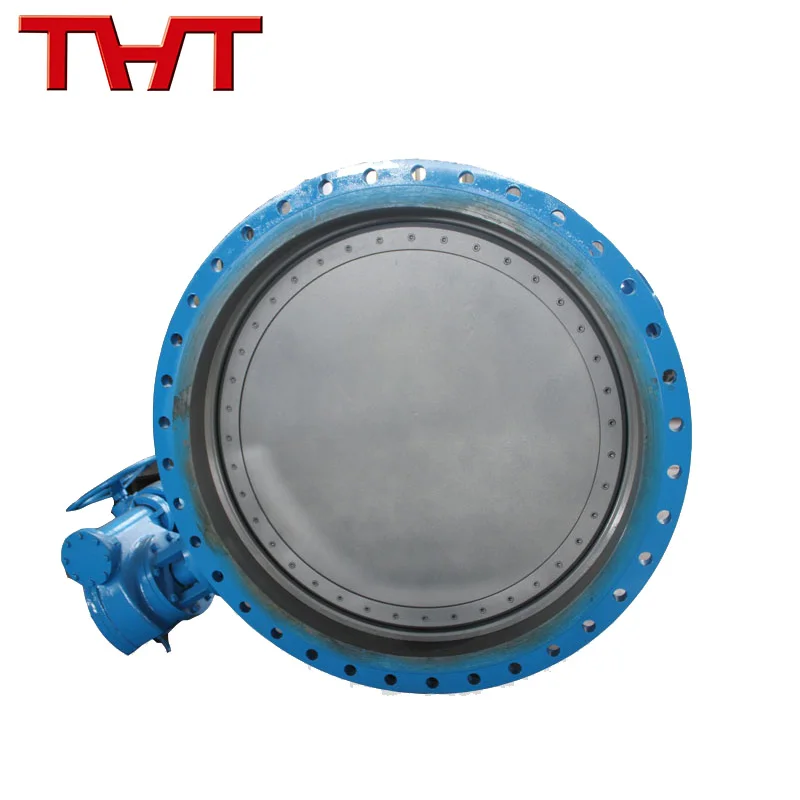 Triple offset economic price  hand operated butterfly valve