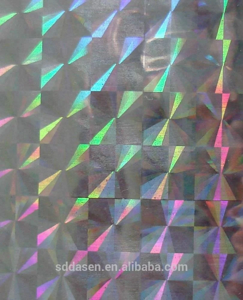 
71g transfer metallized holographic ink retention paper 
