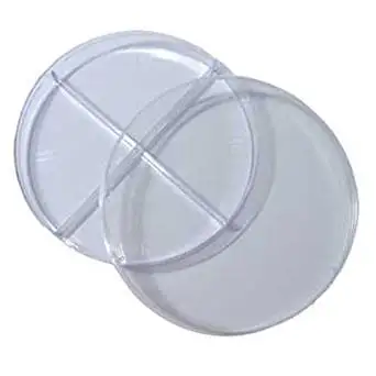 cristal cheap colonies  birthday parties biplate bacteria colony  adherent animal  two sections 90mm 3 4  lattices petri dish