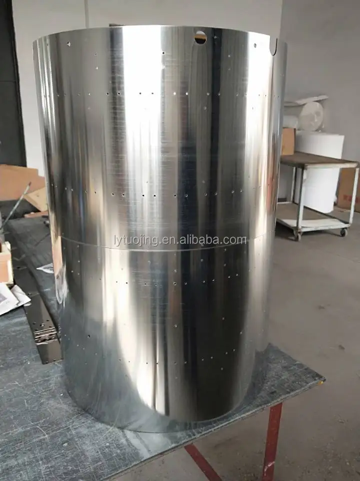 A two-layer structure of molybdenum cylindrical heat shield