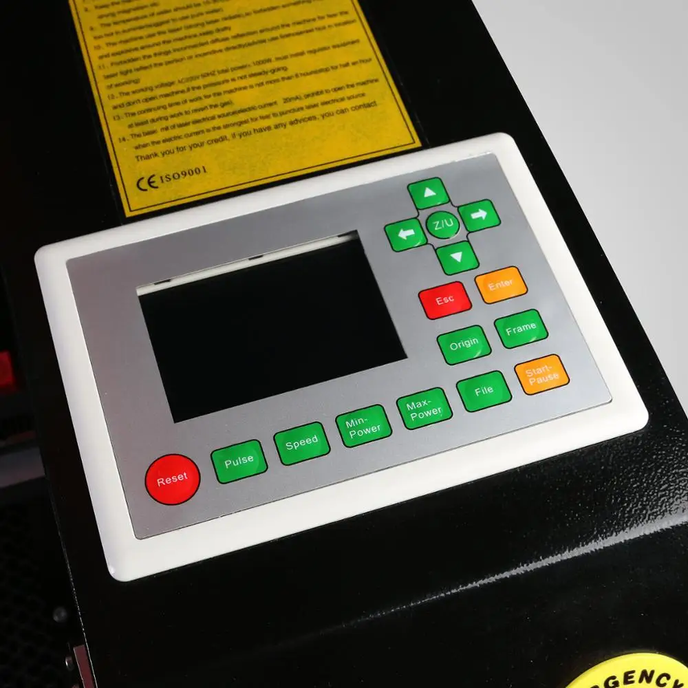 sihao 80W CO2 Laser  Engraving Cutting Machine With Color Screen 700*500mm