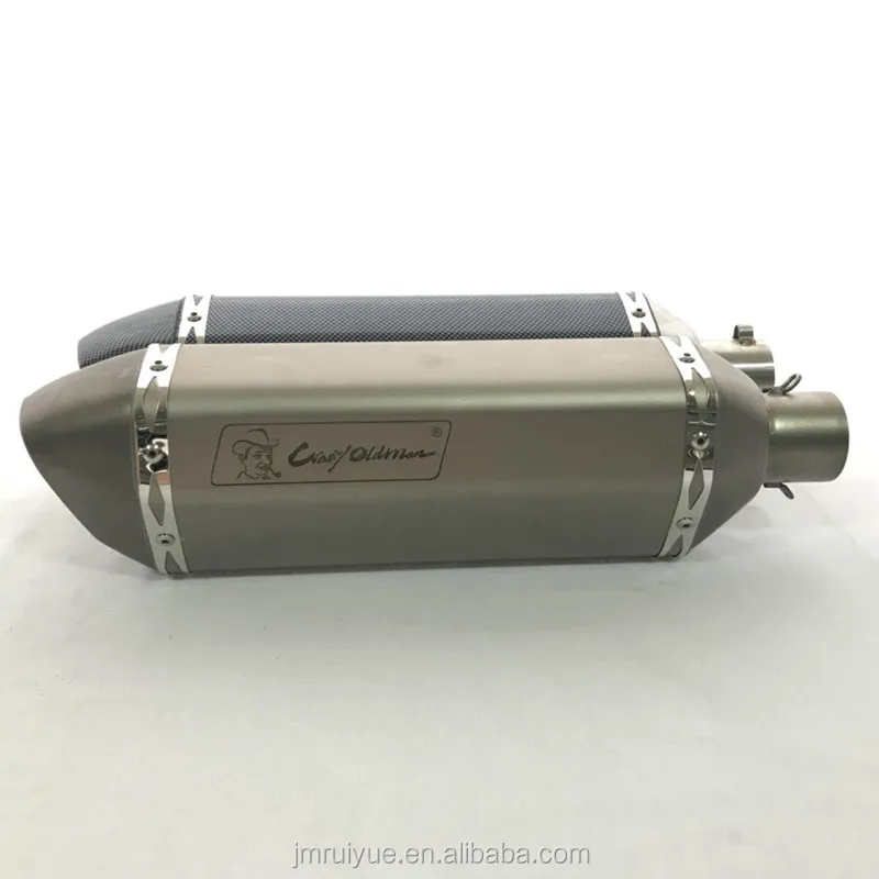 
CRAZY OLD MAN motorcycle modified exhaust muffler for 150-400cc exhaust system 
