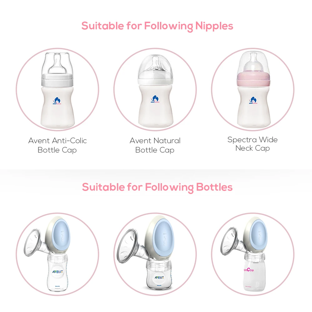 New Products Multi-function Smart Portable Hands Free Silicone breast milk pump, Electric Wearable Wireless Breast Pump