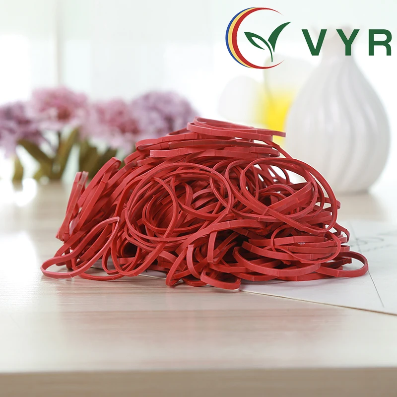 High quality durable small red 250 rubber band for money and any purposes at factory direct prices