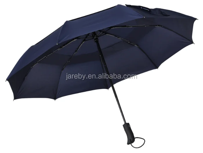 auto open close double layer umbrella windproof folding umbrella