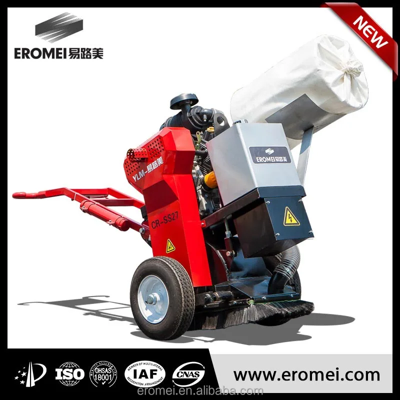 Custom made asphalt concrete cutting machine