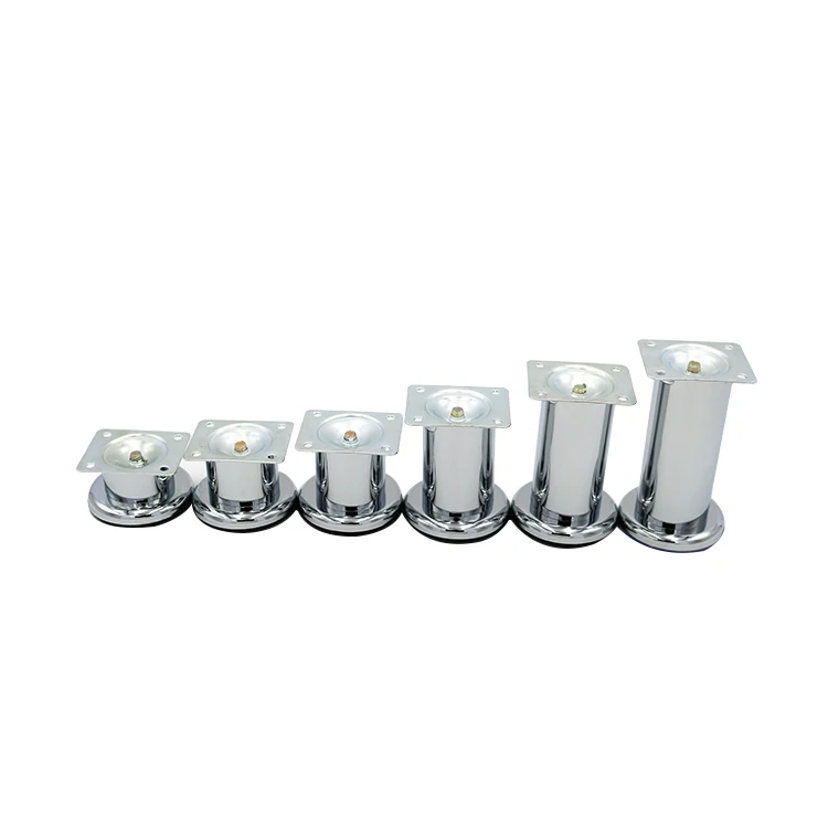 Iron Long Chrome Metal Modern Sofa Leg, Different Sizes New Design Sofa Support Leg