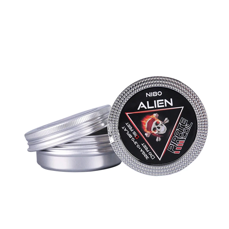 China manufacturer wholesale nichrom vape wire  32G+0.3*0.8FLAT alien coil vape