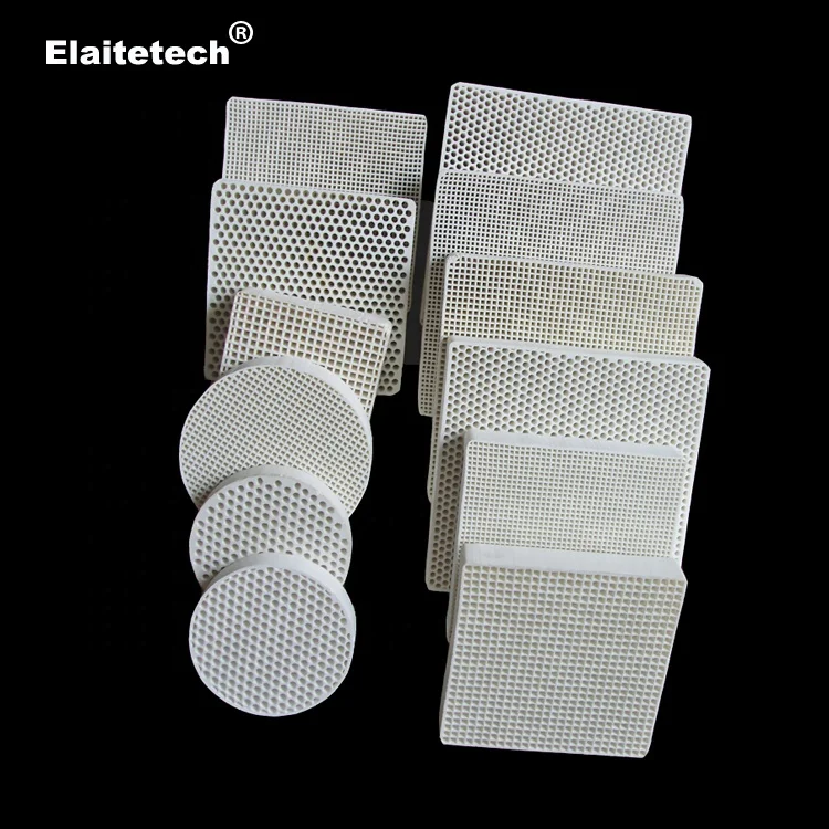 Porous alumina casting industrial extruded honeycomb ceramic filters for foundry