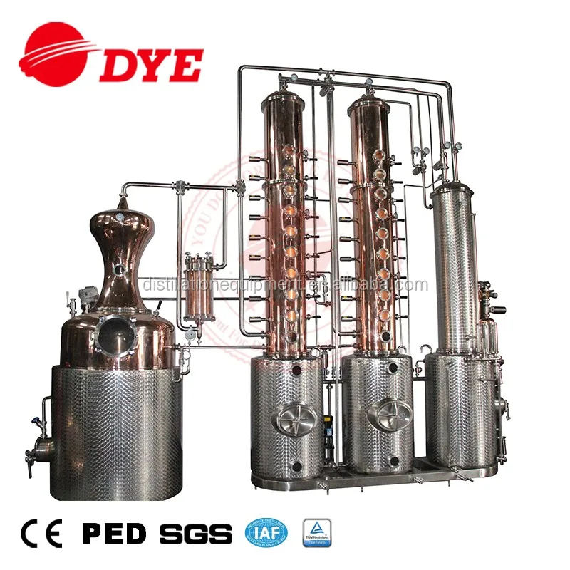 Relux still alcohol flute distillation column price for doctor brandy