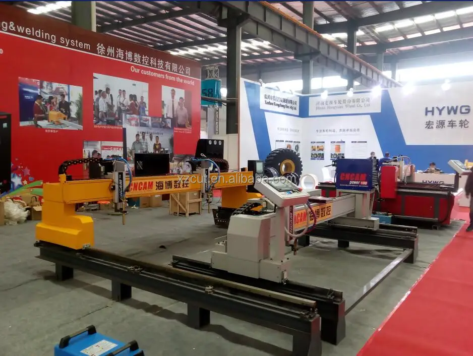 Fast plasma cut cnc automatic aluminium / stainless steel sheet iron plate cutting machine