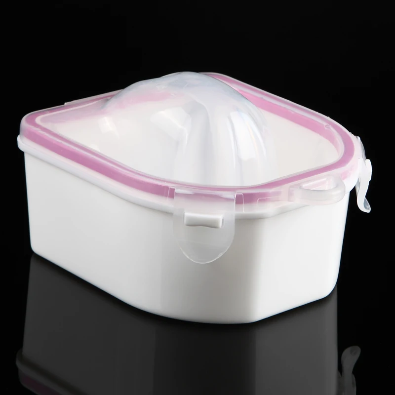 Double Layer Thickening Foam Hand Manicure Bowl Finger Tips Soaker Remover Treatment nails supplies for Nail Treatment