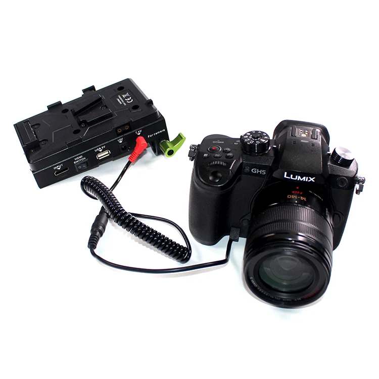 D tap battery plate for DSLR cameras multi DC power output 7.4V 5V 12V 15V