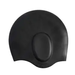 With Ear Pouches To Heep Your Hair Health For Men and Women Waterproof Earmuffs Silicone Adult Swim Cap