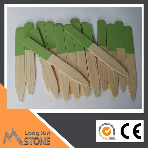 pine wood decorative garden plant markers