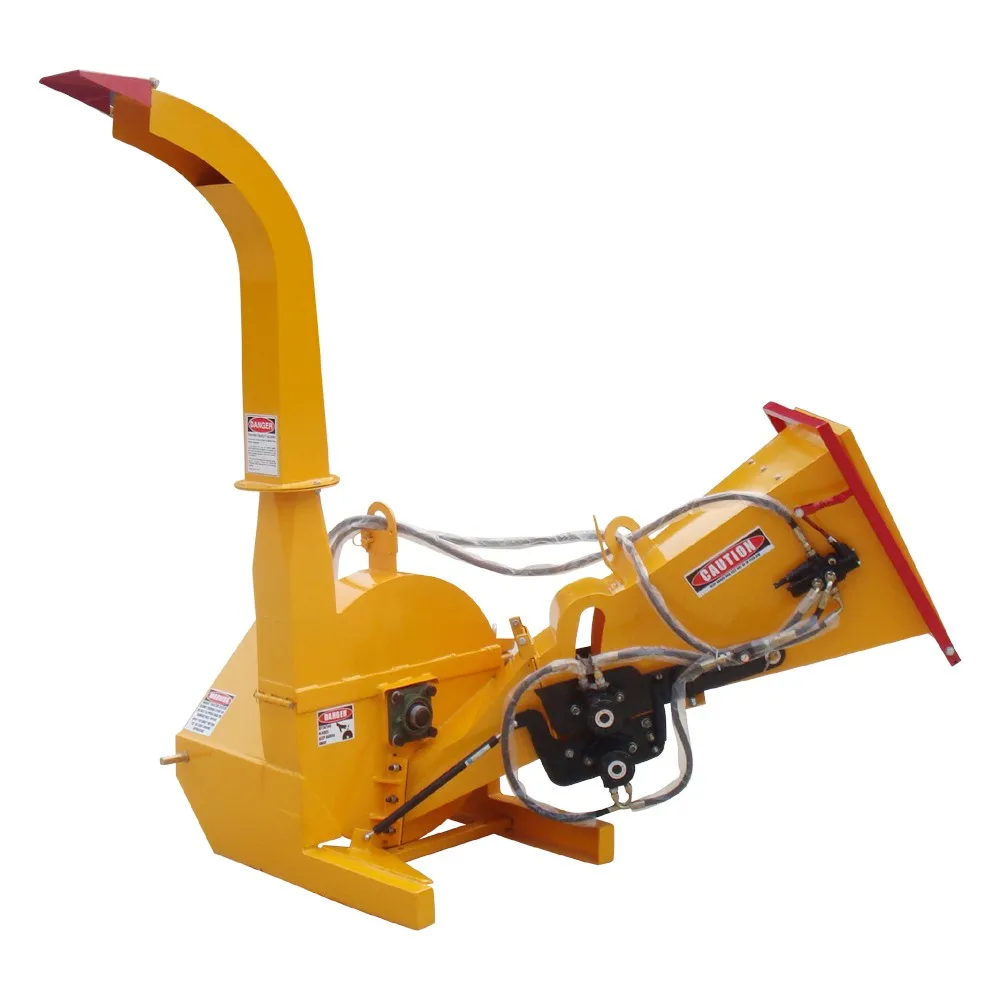 
CE approved pto driven wood chipper tractor for sale 