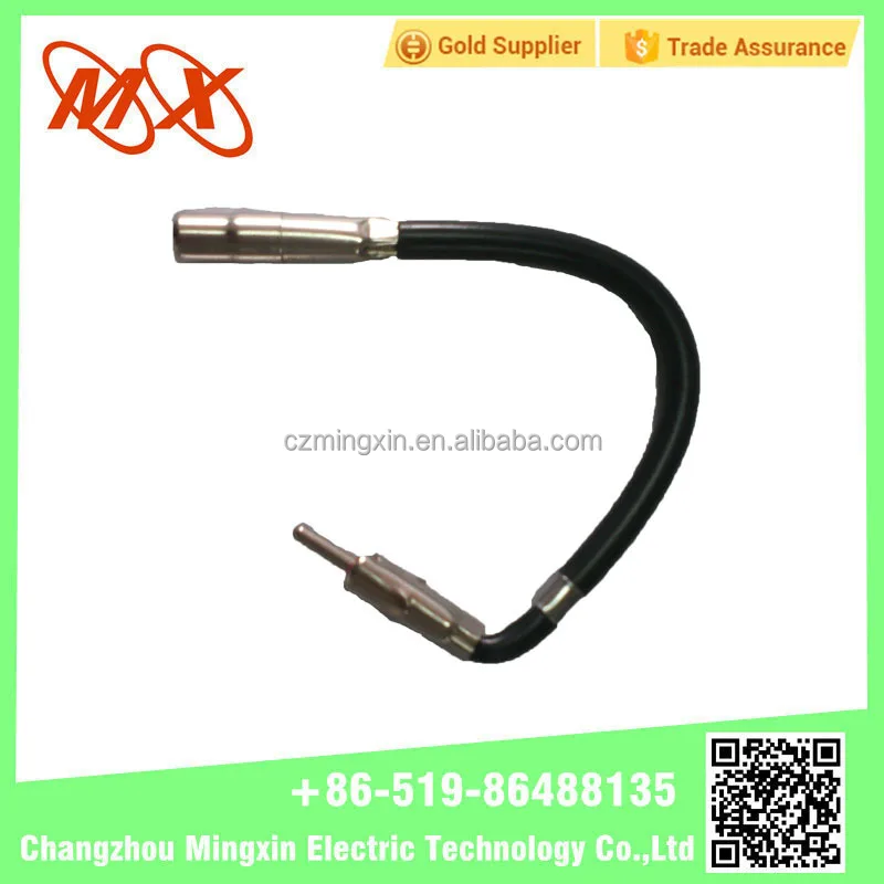 Универсальный автомобиль motorola послепродажного штекер в женский джек автомобиль радио антенны адаптера коаксиальный кабель