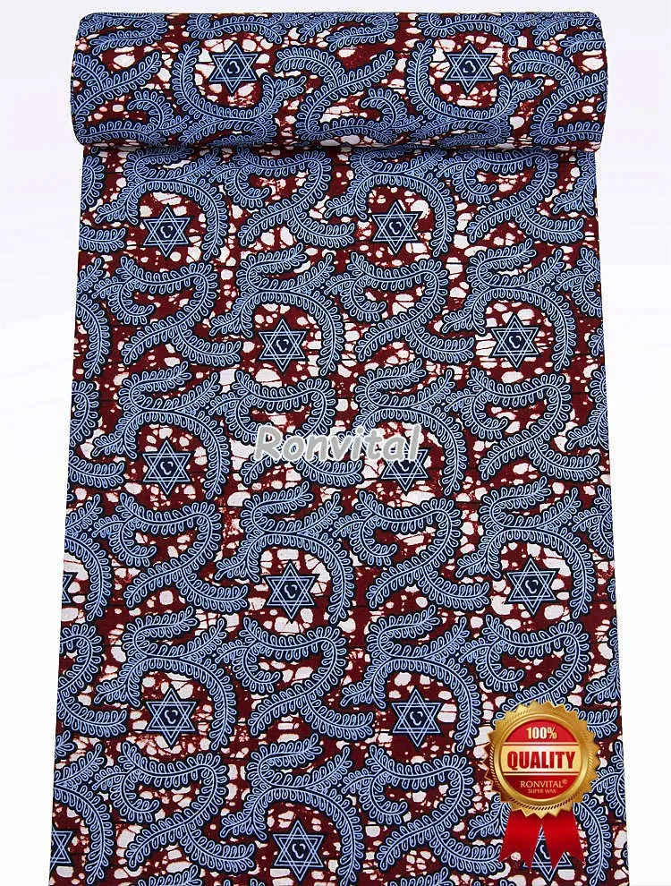 Item no.H443 Popular holland veritable real wax print fabric