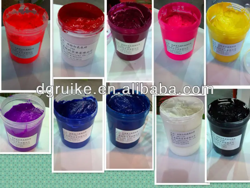 NON-PVC Plastisol Ink Pigments for T-Shirt Screen Printing
