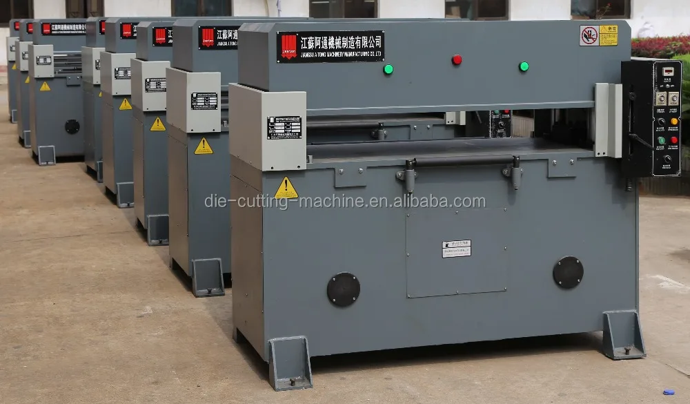 hydraulic rubber sole leather cutting press machine
