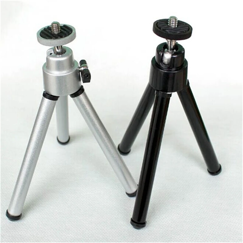 Alloy Mini Flexible Tripod 2 Section Stand Holder for Projector Camera Aluminum Desktop Tripod for xiaomi Mobile Phone