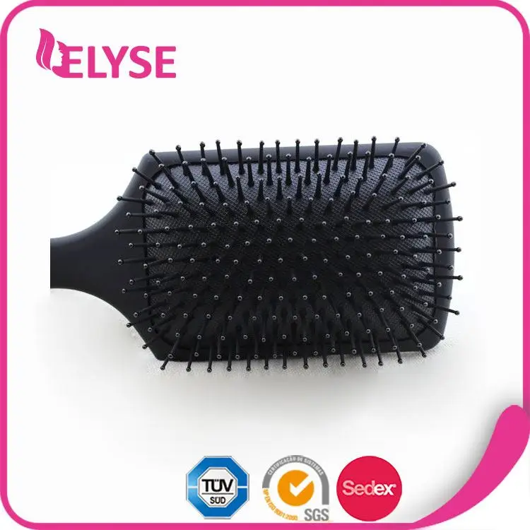 New design colorful avon fsc microfiber rubber coating hair brush