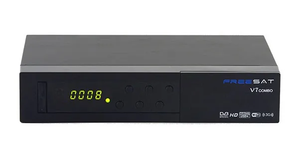 
Joinwe hot selling new model freesat amiko support S2+T2 free to air freesat V7 combo 