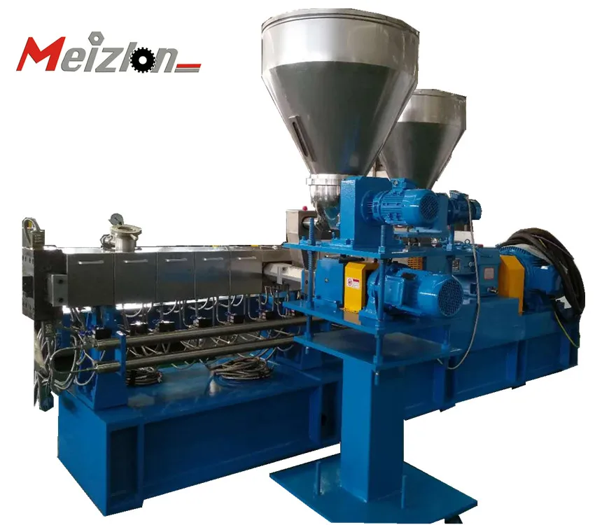 PP PE HDPE LDPE plastic pelletizing machine / Waste plastic pellet granulator recycling/twin screw extruder