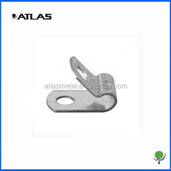 custom made steel cable clamps, R shape cable support clamps available