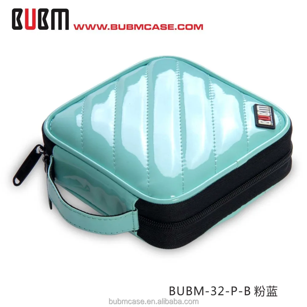 
 Модные синие 32 Емкость PU кожаный чехол для CD, DVD корпус автомобиля диск случае  