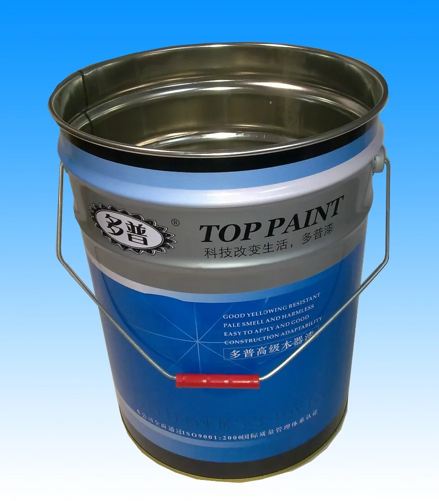 The Wholesale round tin can paint bucket