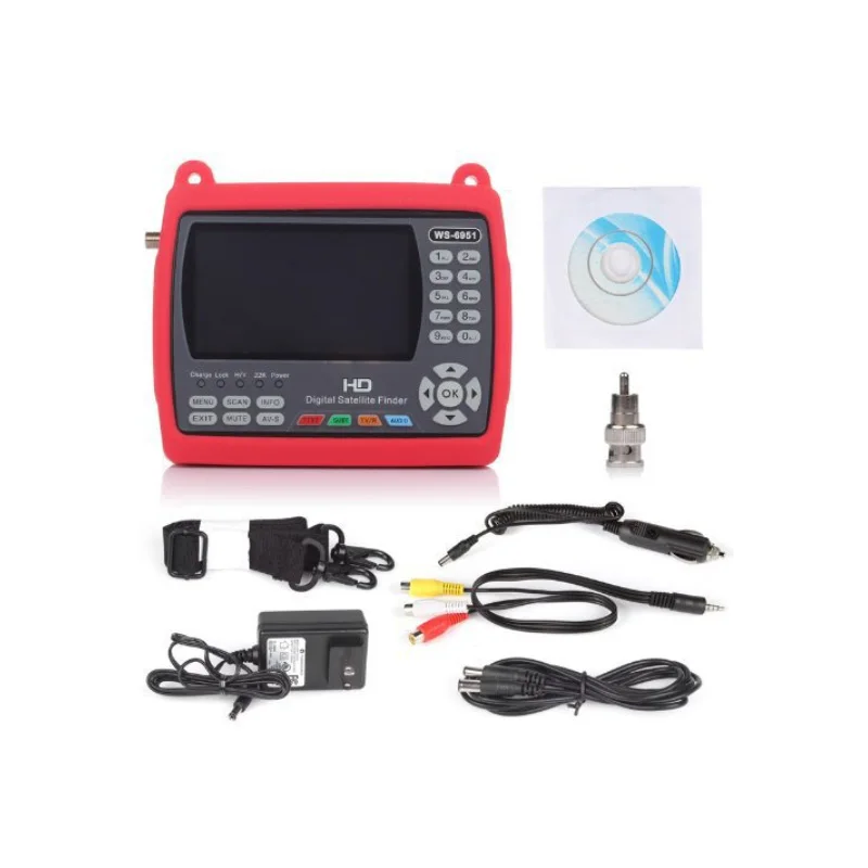 Factory price Satlink WS-6951 DVB-S/S2 HD Satellite Finder Digital with MPEG-2/MPEG-4 compliant and backlight Satlink 6951