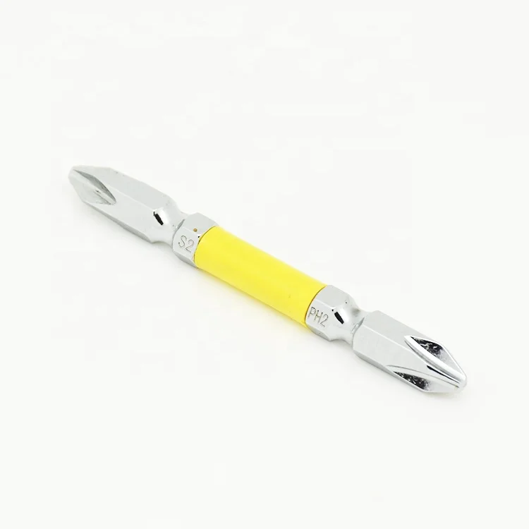 Hot Selling Customized Magnetic Set S2 Steel Screw Driver Bits color ring
