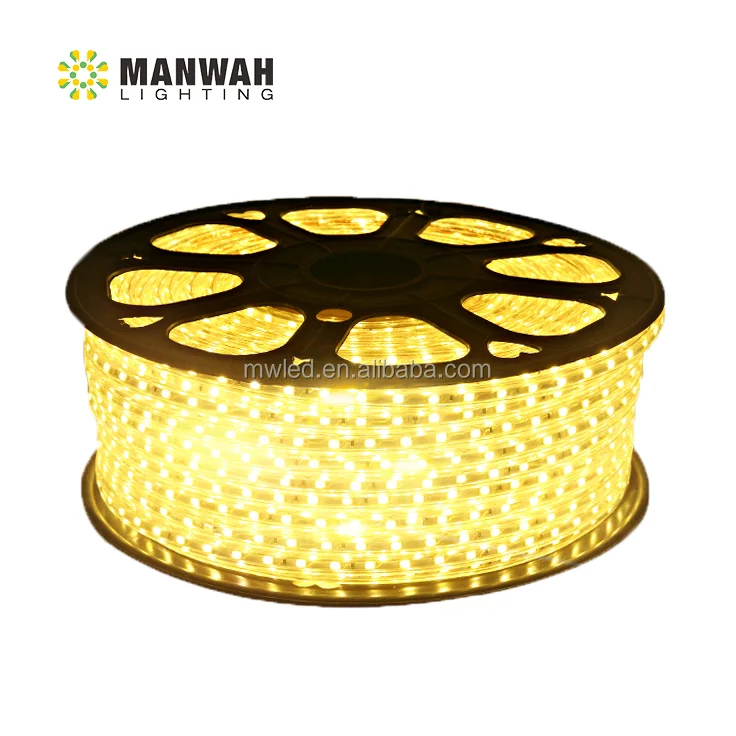 Лидер продаж от китайского производителя 50 м Светодиодная лента 110 В/220 В/230 В медная печатная плата 5050 SMD контроллер декора ландшафта сертифицирован ROHS