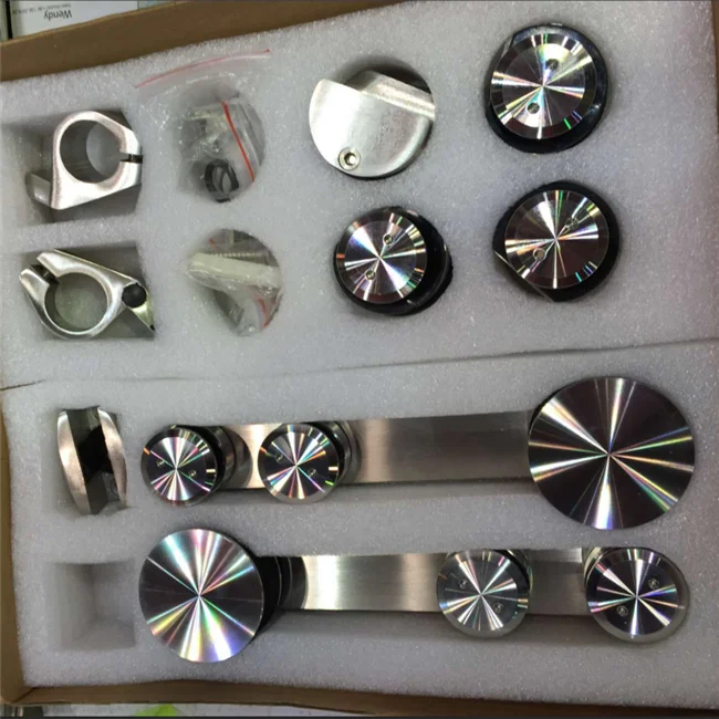 In stock for complete set stainless steel wheels for sliding doors fitting