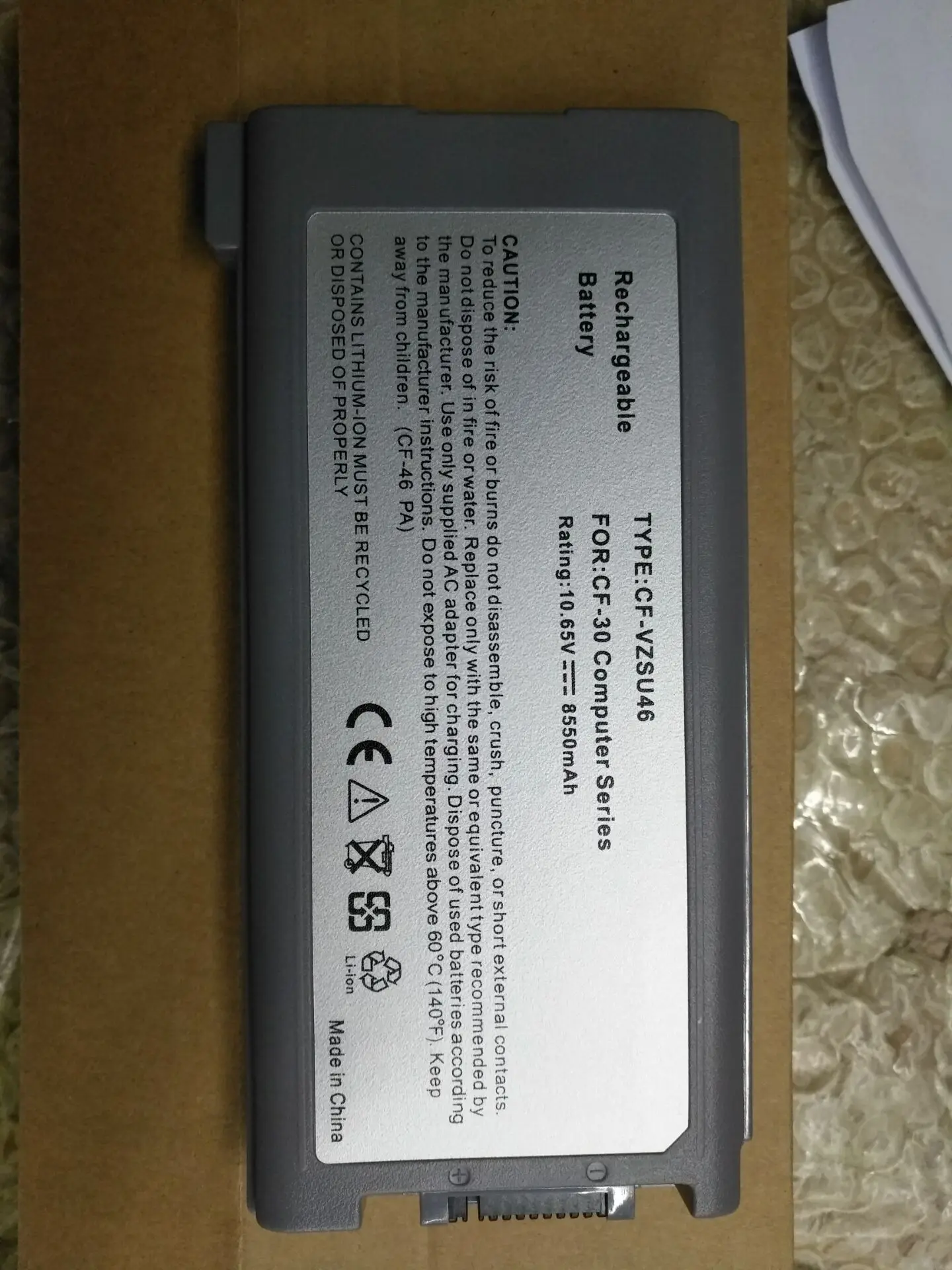 
genuine original CF-VZSU46 laptop battery for Panasonic CF-30 laptop battery CF-31 CF-53 CF-VZSU71U CF-VZSU72U <span style=