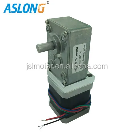 A5840-42BY Worm Stepper  Gear  Motor With 1.8 Degree 2phase 4wires stepping gear motor hubing gears reductor factory supply