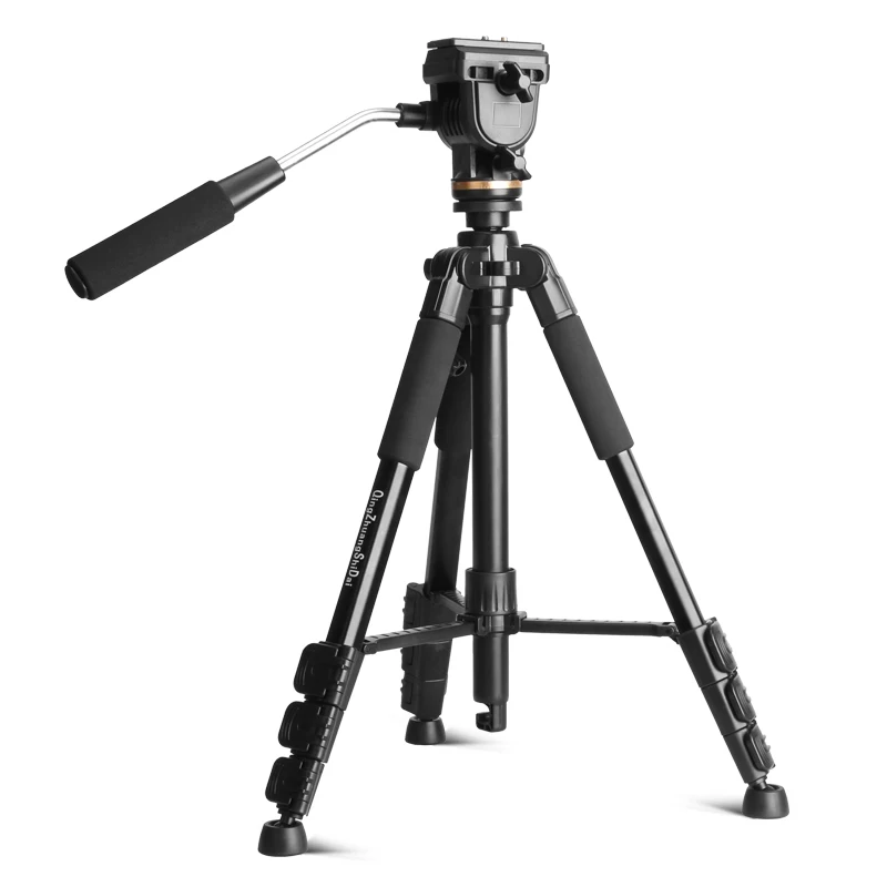 Q111S 1520mm 5kg load photo video DSLR digital camera tripod portable professional photography tripod stand for travelling