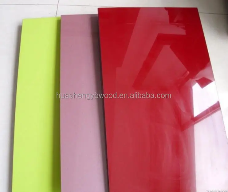 
16mm High Gloss UV mdf sheet 