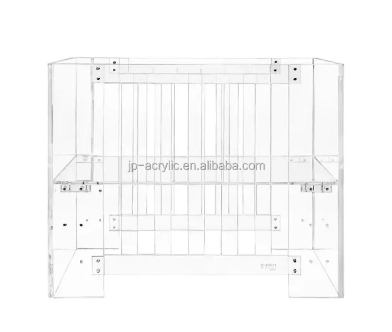 2017 best product acrylic kids crib bed made in china