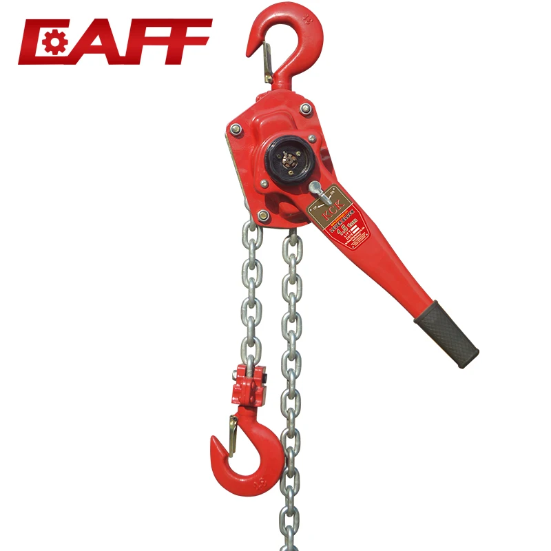 2 ton manual chain lever pulley hoist lift engine block build construction hoist pull lift chian block
