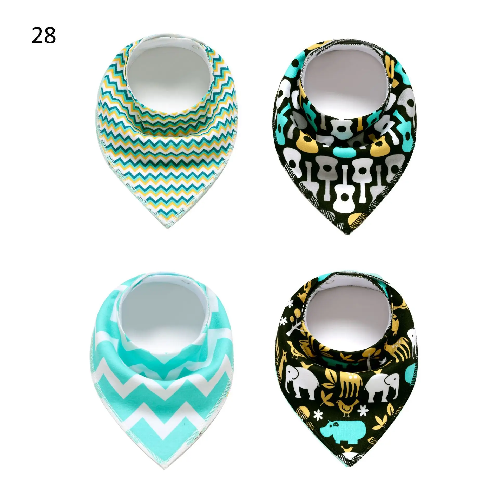 Wholesale Cotton Adjustable Cheap Custom Print Logo Dog Bandana for Pet