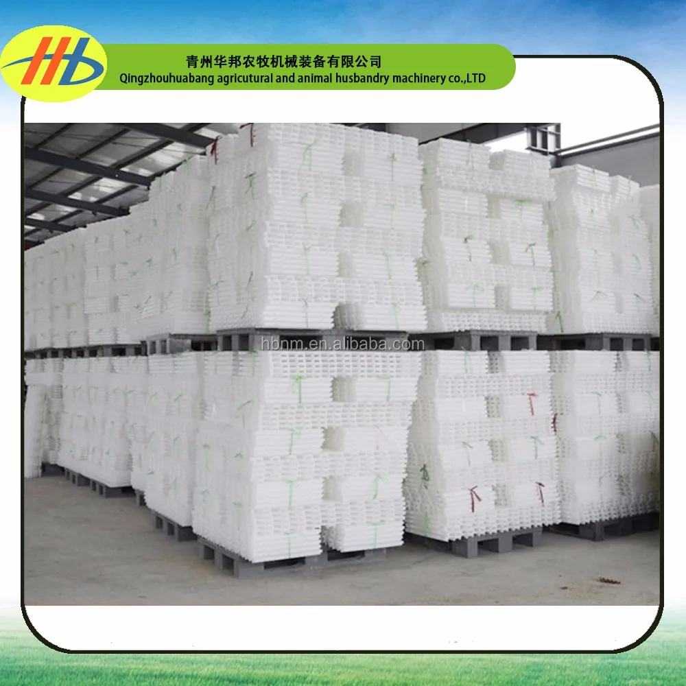 factory wholesale poultry livestock plastic slatted flooring system for chicken farm house