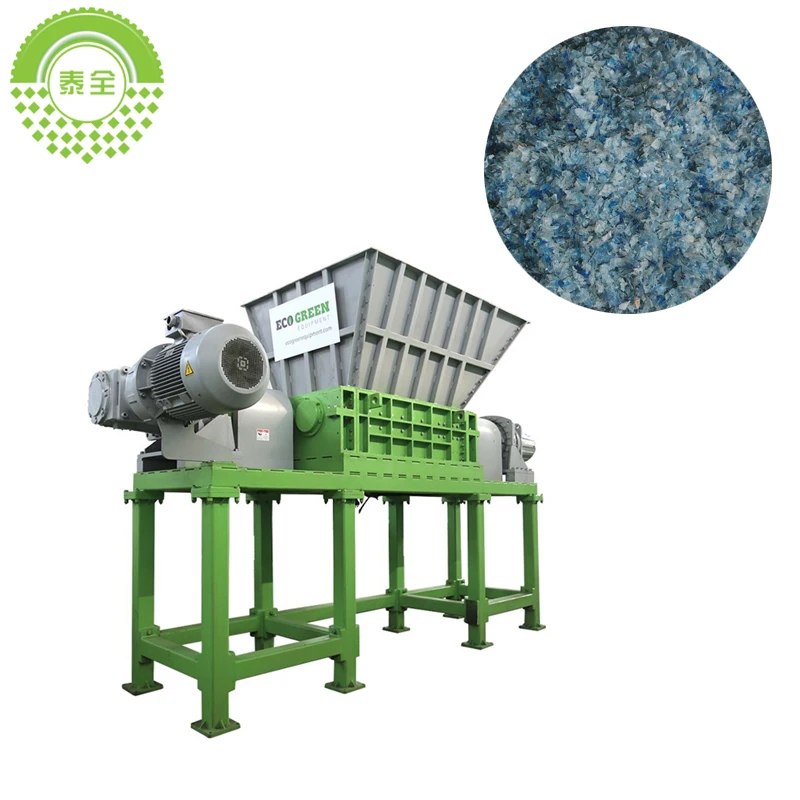 Taiquan Plastic Recycling Line Automatic shredder plastic household machine