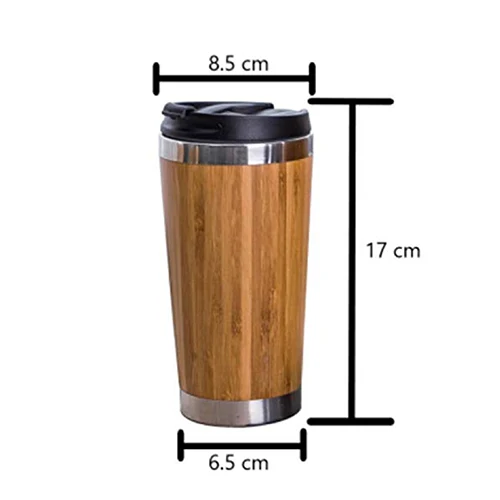 2023 Hot Sale BPA Free Bamboo Coffee Mugs With Tea Infuser
