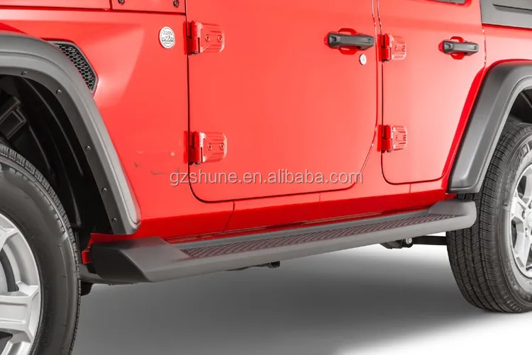 New Arrive Production Style Side Step For JEEP Wrangler Unlimited 4 Door JL 2018+ Running Board Foot steps bar Auto accessories