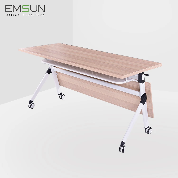Training Room Furniture modern movable folding training desk